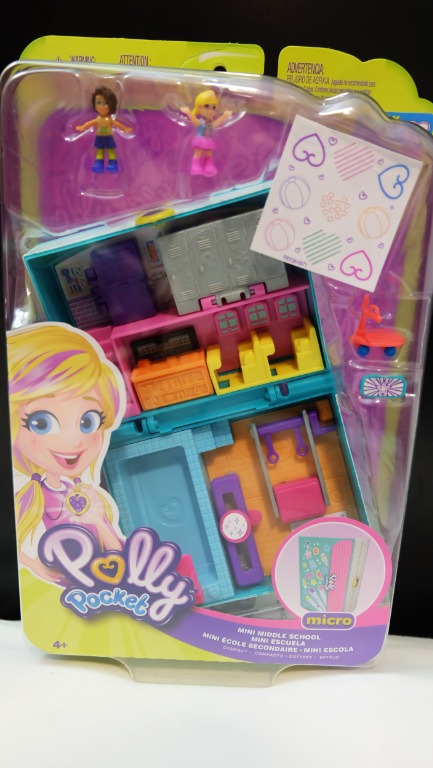Polly Pocket Mini Middle School Compact last piece Hobbies