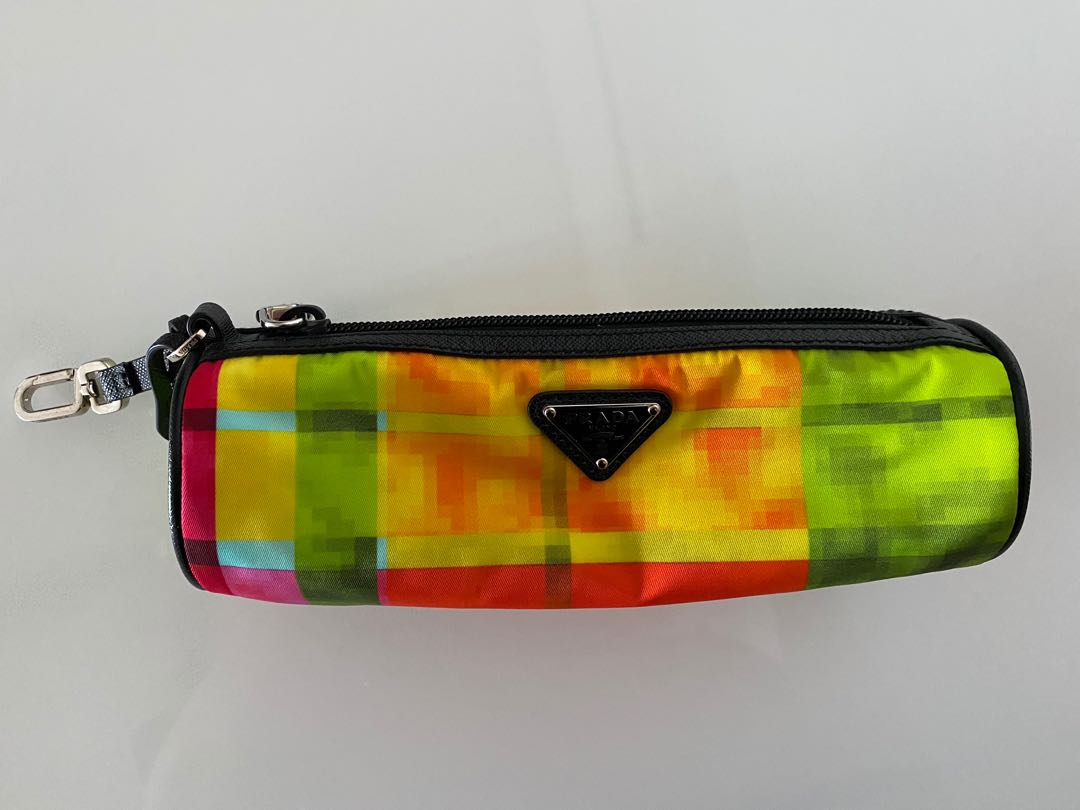 Prada pencil case, Luxury, Bags & Wallets on Carousell
