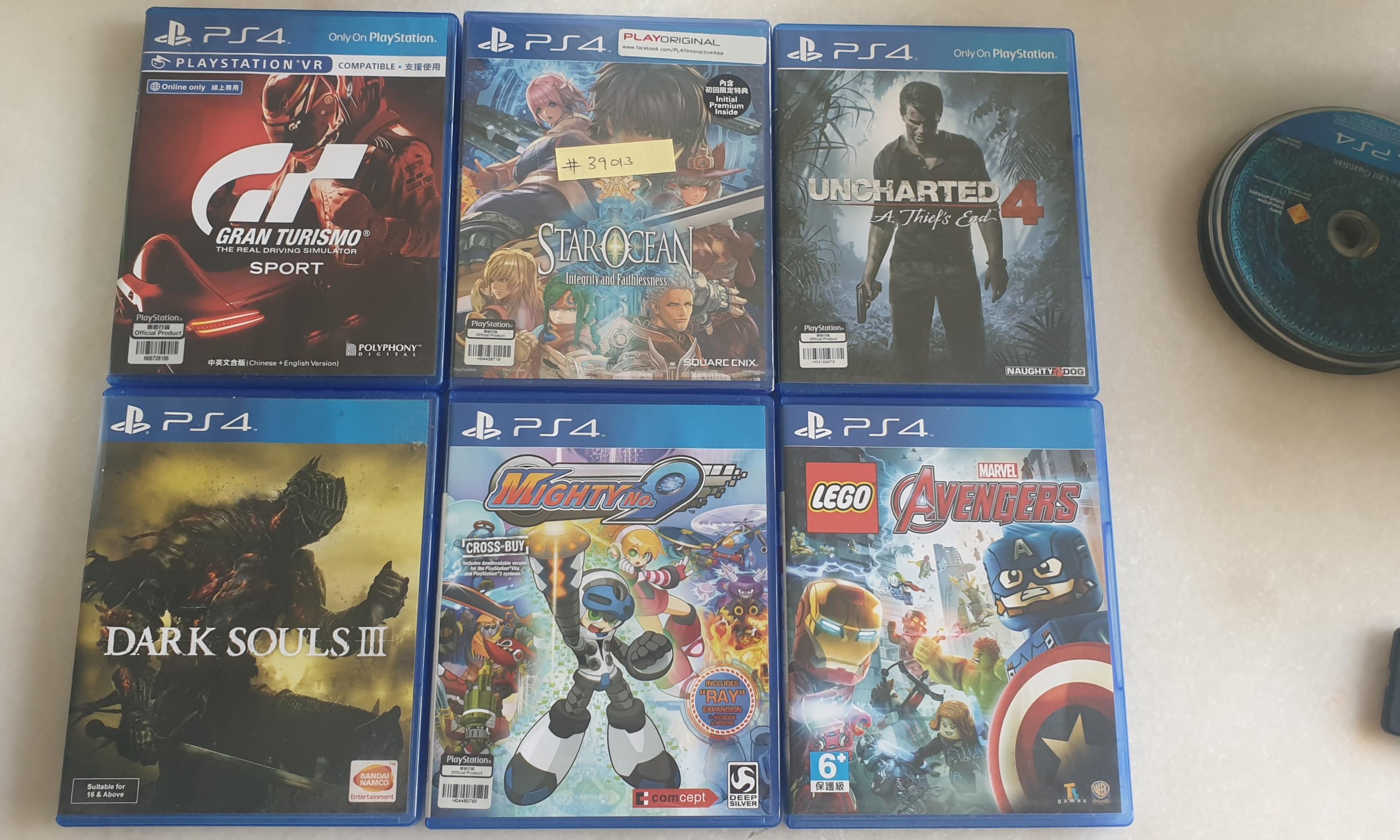 ps4 games clearance
