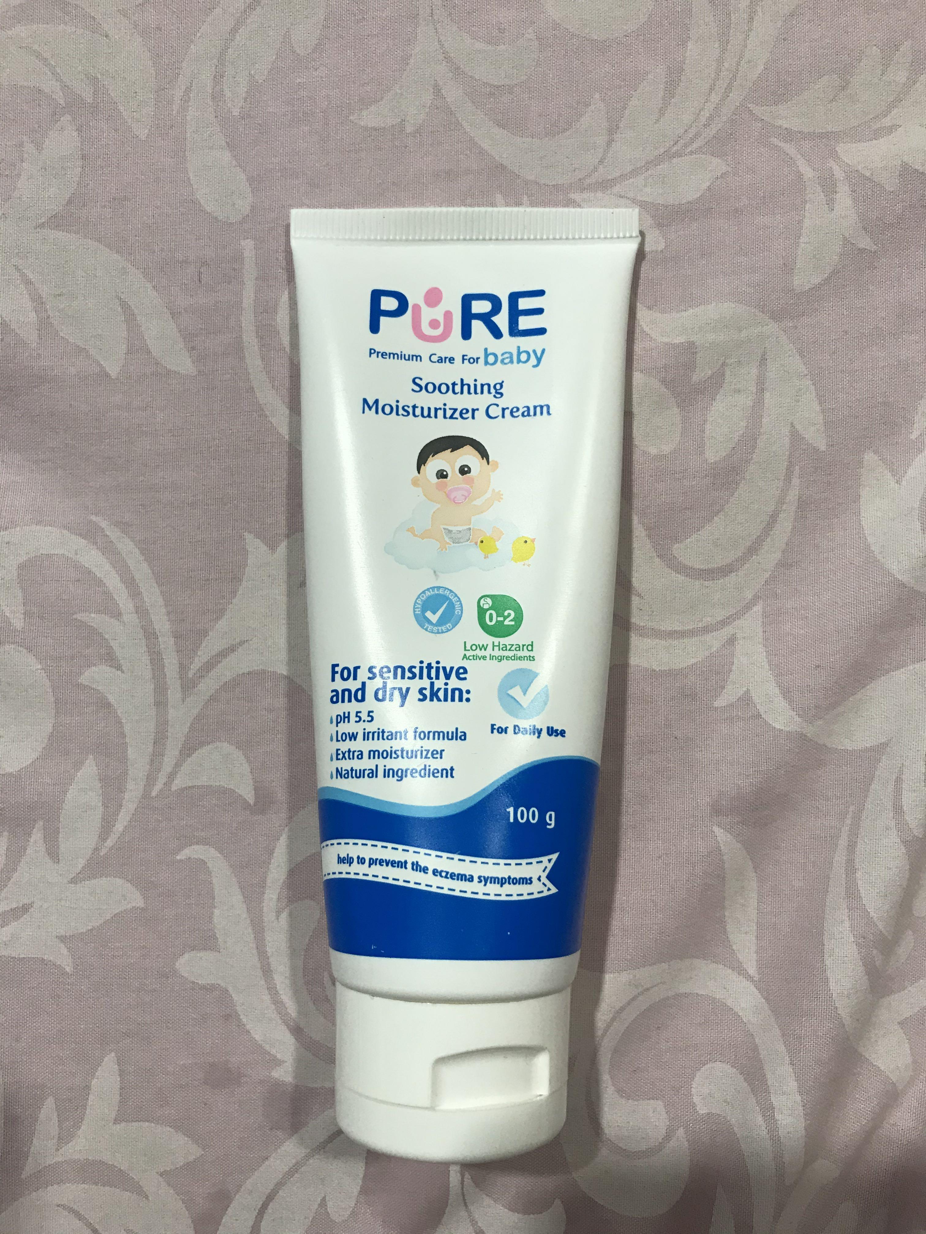 pure soothing moisturizer cream