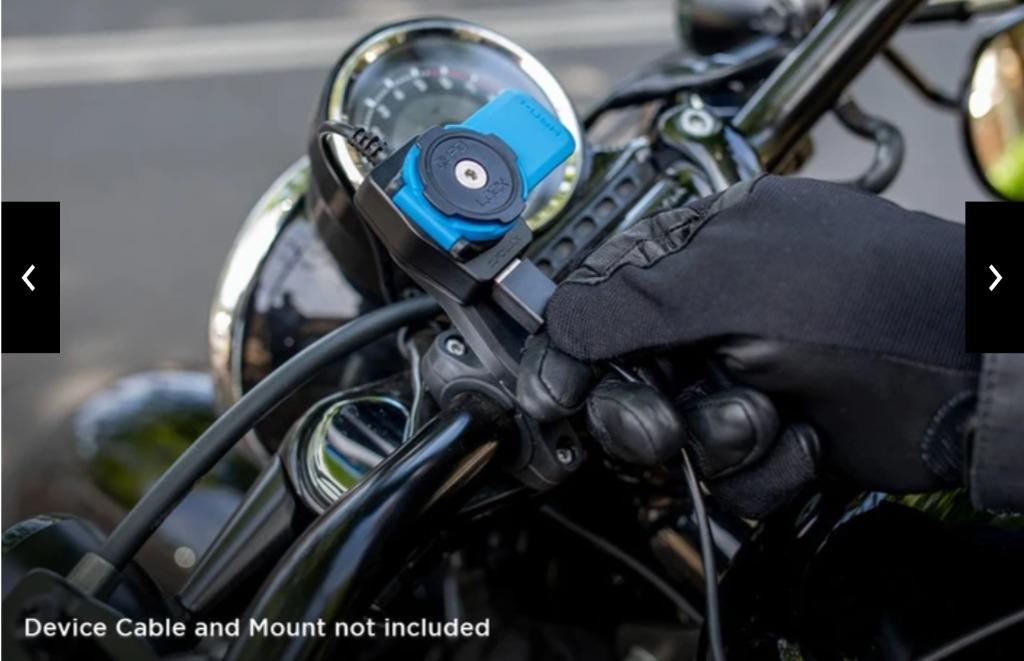 quad lock motorcycle charger