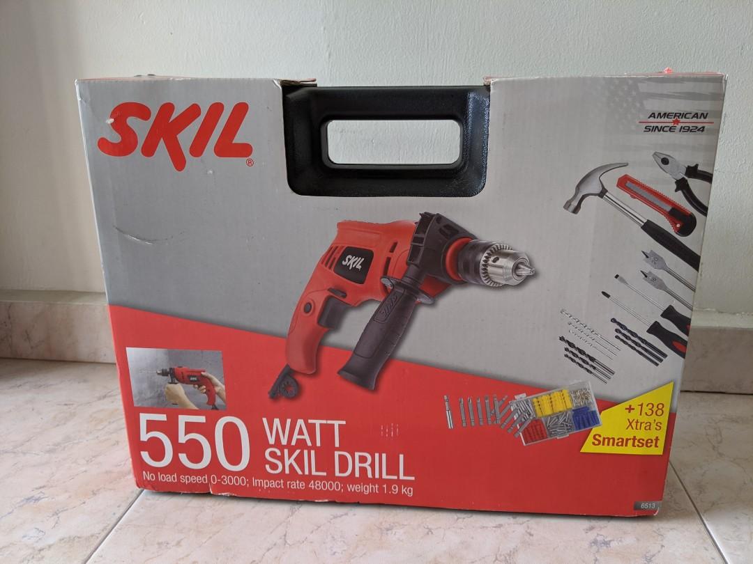 SKIL 550 Watt Impact Drill, Everything 
