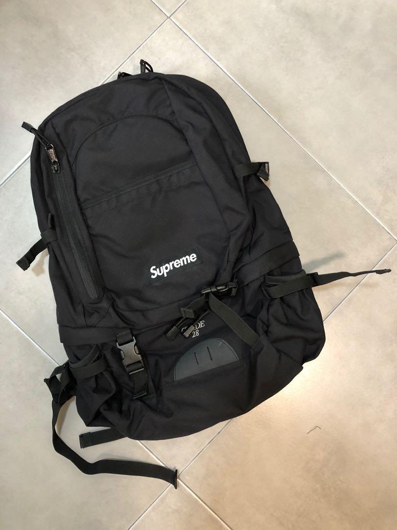 Supreme 28th backpack Black rare item