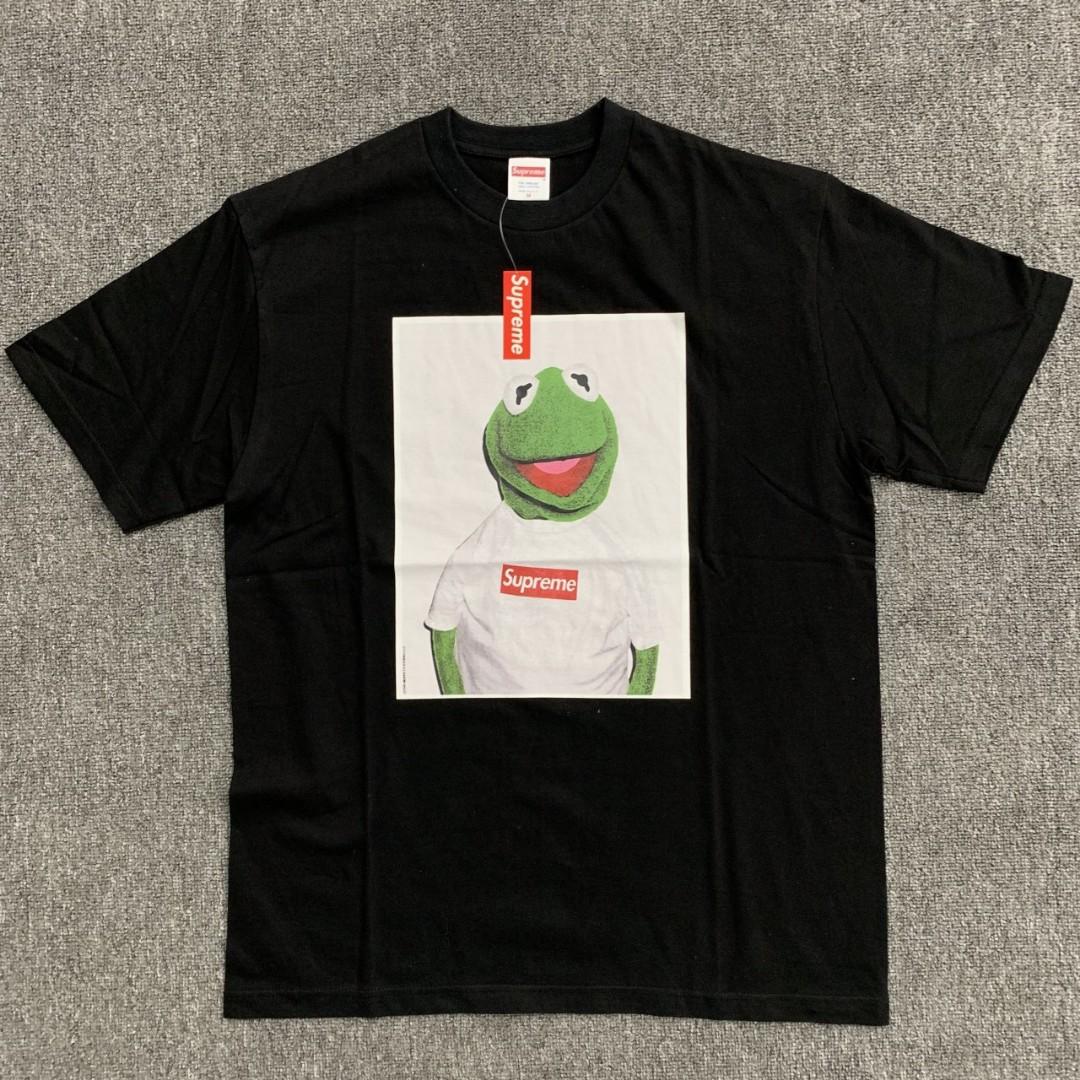Supreme Kermit Tee 08SS Men s Fashion Tops Sets Tshirts