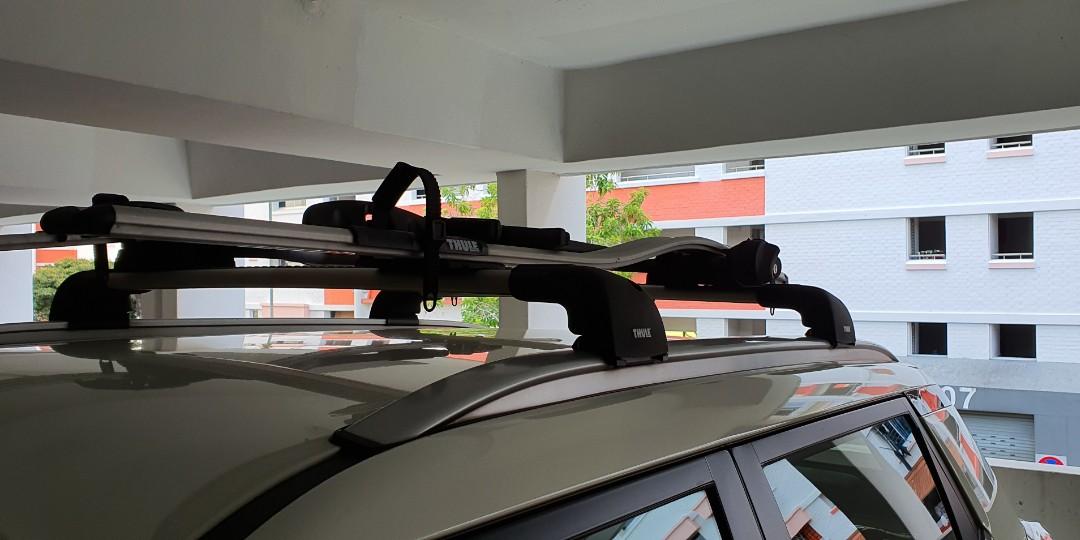 thule roof bars