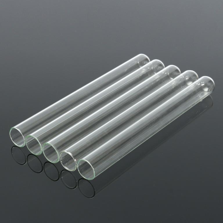 Transparent Lab Borosilicate Glass Test Tube in Different Size for ...