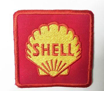 Vintage Shell  Embroidered  Cloth  Patch