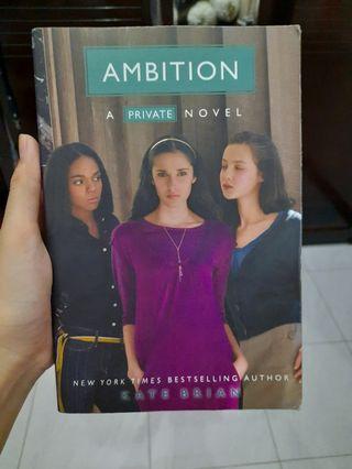 Novel import Ambition by Kate Brian