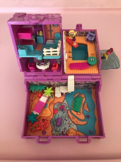 Polly pocket surf and swim island hotsell