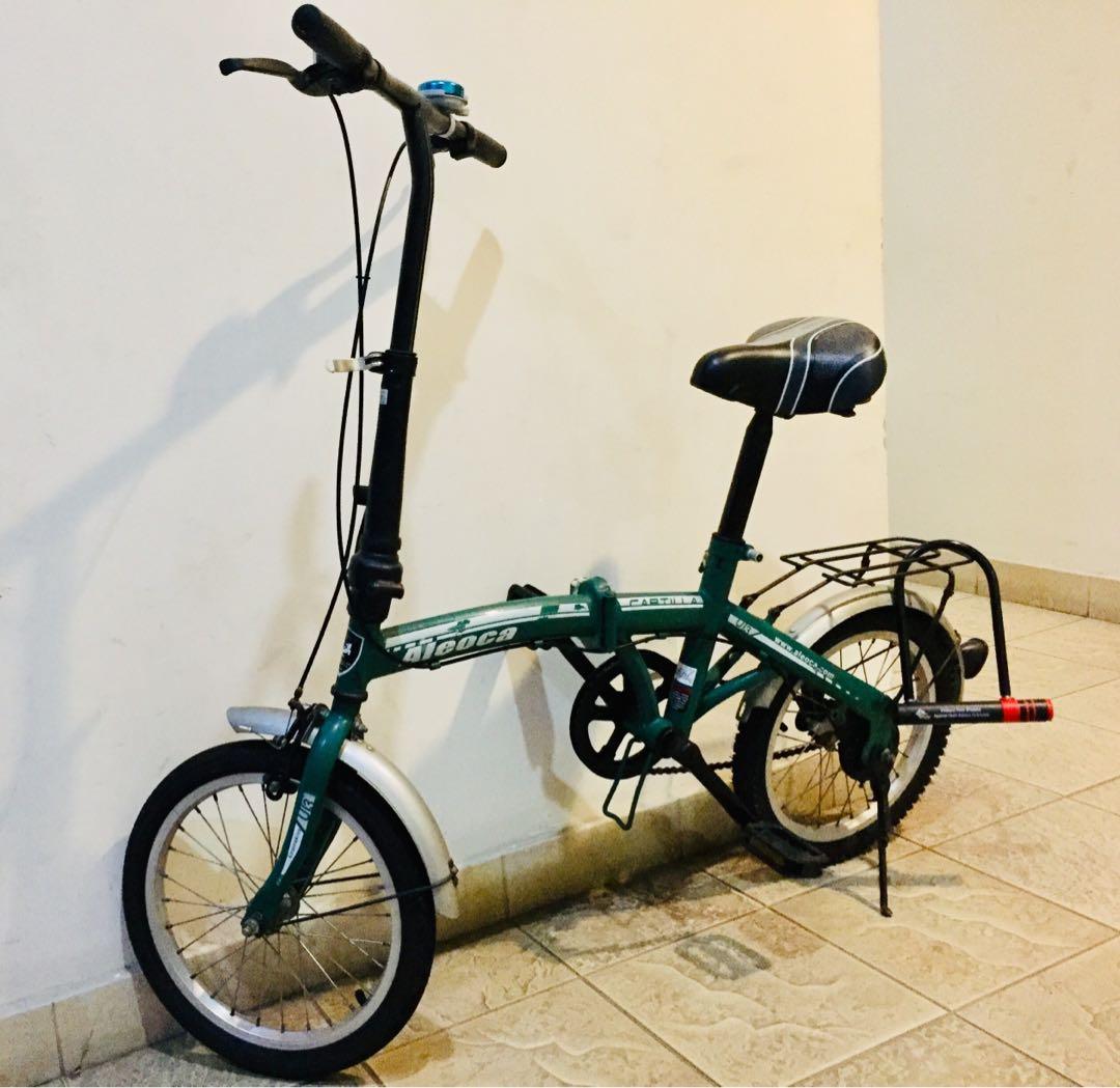 aleoca 16 inch folding bike