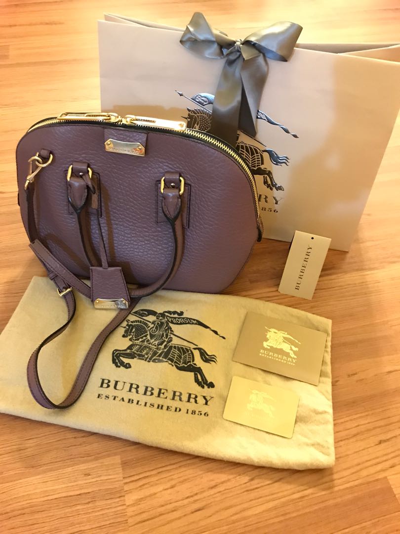 Authentic Burberry Orchard bag leather, Women's Fashion, Bags & Wallets,  Purses & Pouches on Carousell