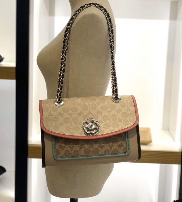 Coach parker in blocked signature on sale