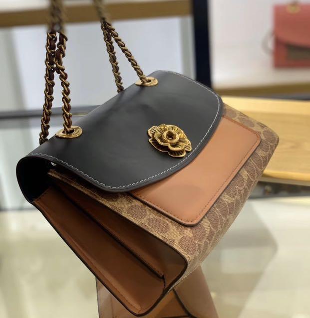 Authentic coach in signature block monogram 69586 sling bag