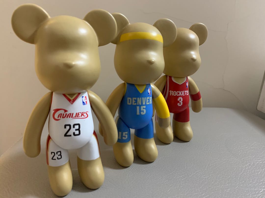 Bearbrick x NBA (Lebron James + Anthony