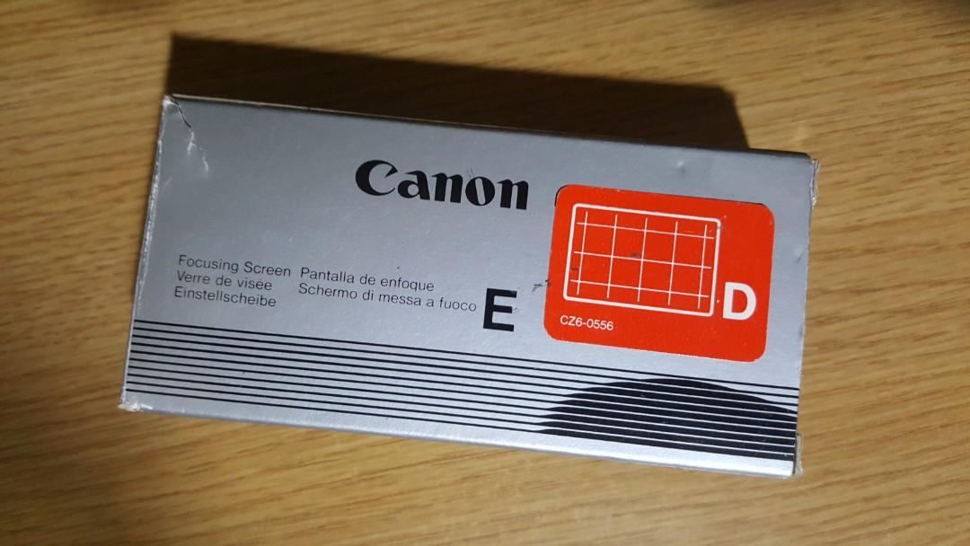 Canon EOS focusing screen made in Japan (Category: Video Cameras) located in Paranaque City. Submitted by kutoi.ancheta (Listing ID 286284606, Image 1). Description: Canon EOS focusing screen made in Japan ☝️Purpose: replacement part for Canon EOS Film SLR Camera 📸📸📸.... ☝️Compatibility is your responsibility!!!! ☝️Includes: ✅original box and manual ✅hard case ✅positioning tool condition: ☝️as is only! ☝️not tested! ☝️included if there are hid