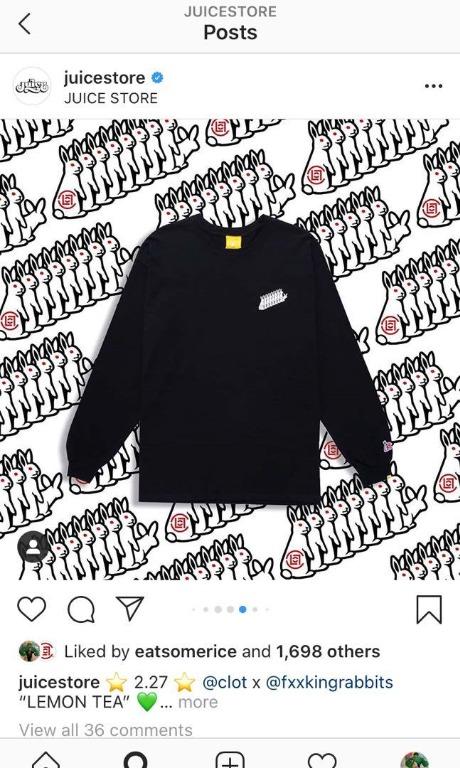 CLOT FR2 Porno 10 Rabbit L/S T-Shirt 黒 | www.tspea.org