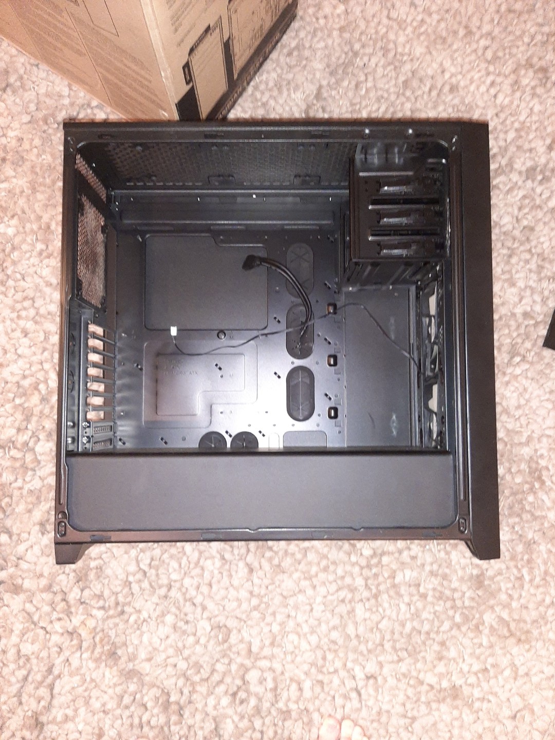Corsair Obsidian 750D Computer Case WITH custom PSU Shroud!, Computers