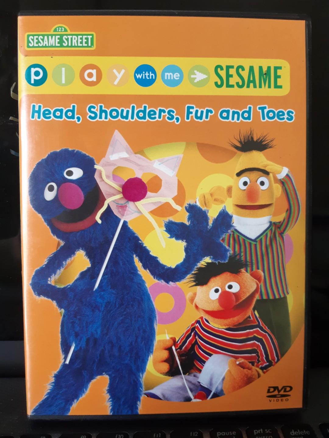 Play w/ me Sesame Dvd, Hobbies & Toys, Music & Media, CDs & DVDs