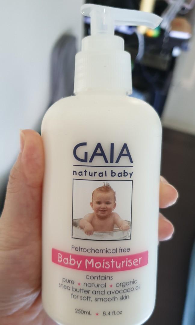 gaia natural baby moisturiser