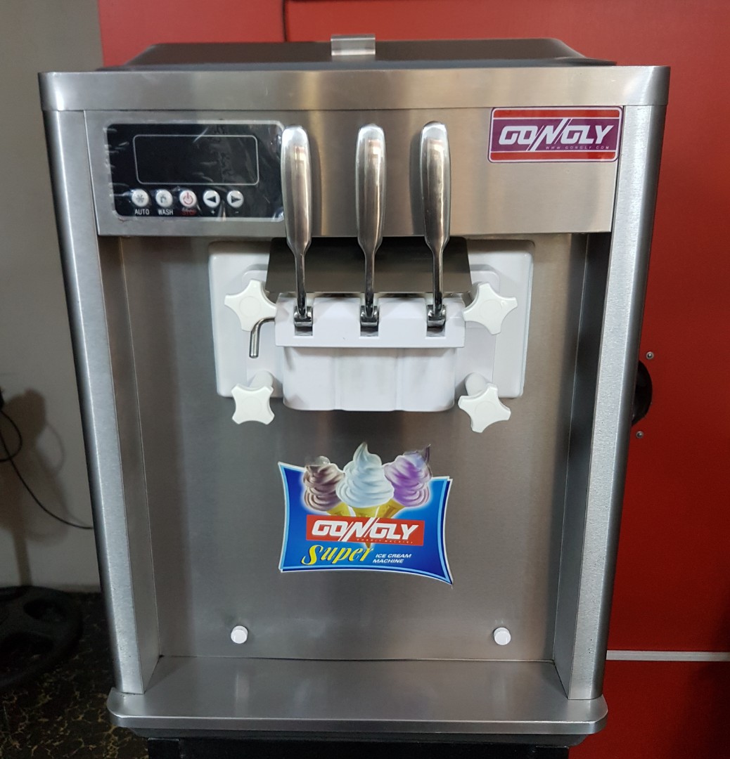 Gongly Ice Cream Machine Food Drinks Local Eats on Carousell