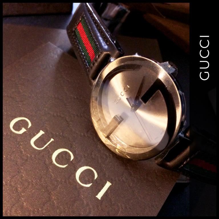 gucci interlocking g watch men's