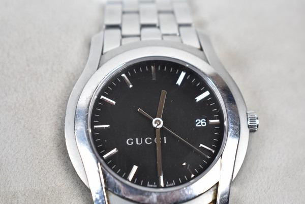 Gucci Men S Quartz Watch Stainless Steel Ref 5500 Luxury Watches On Carousell
