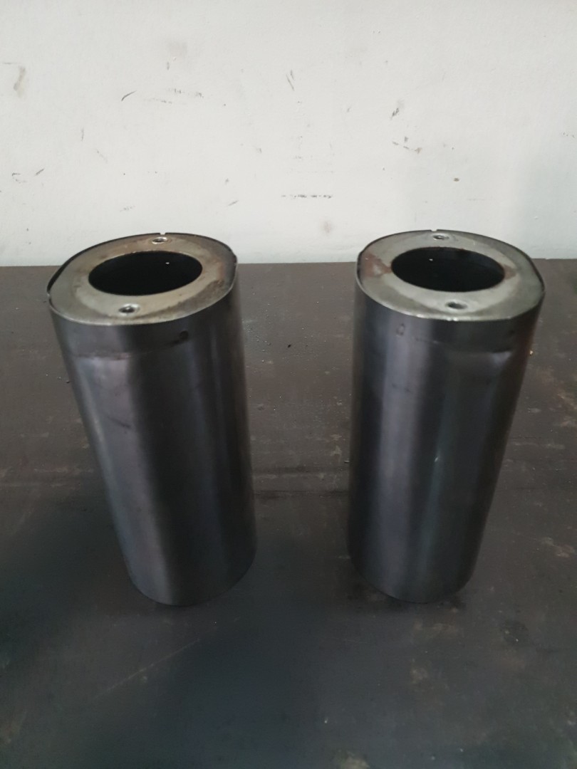 softail slim fork covers