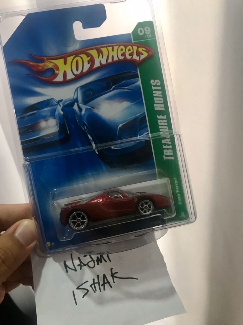 hot wheels enzo ferrari treasure hunt