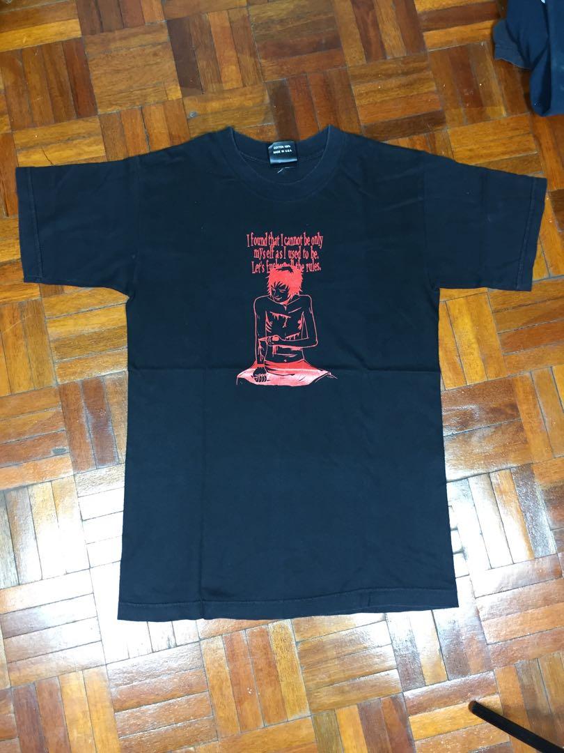 Kuroyume Corkscrew Album Japanese Band Shirt, Men's Fashion, Tops