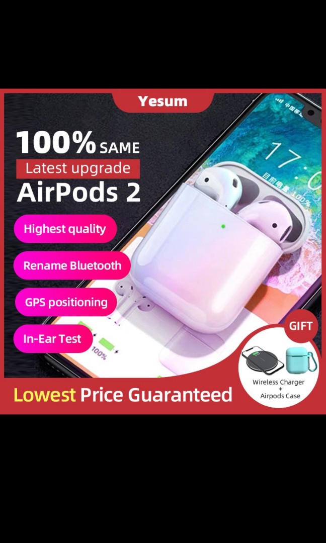 Last one left Airpods gen 2 super copy 1 1
