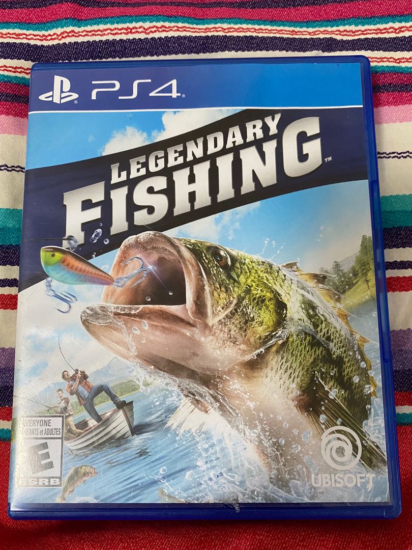 Legendary Fishing PS4 Game Playstation 4 PS 4, Video Gaming, Video