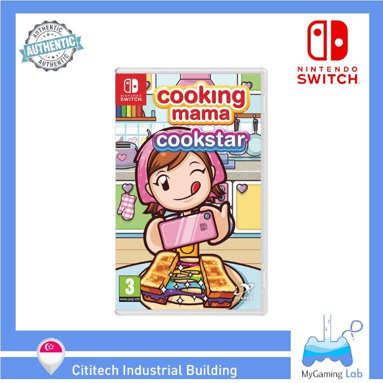can you play cooking mama on switch lite