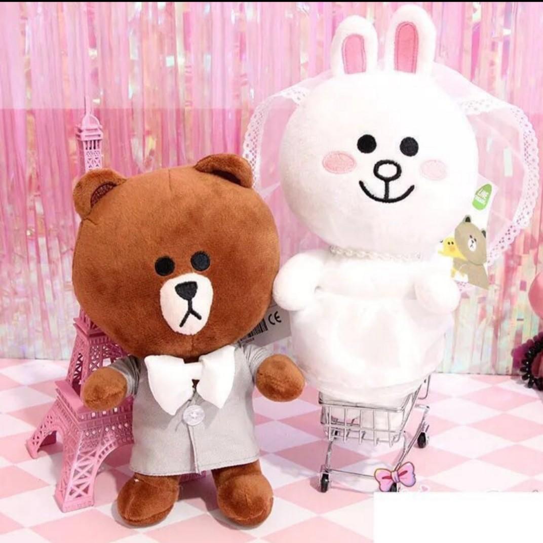 Line friends wedding outlet doll