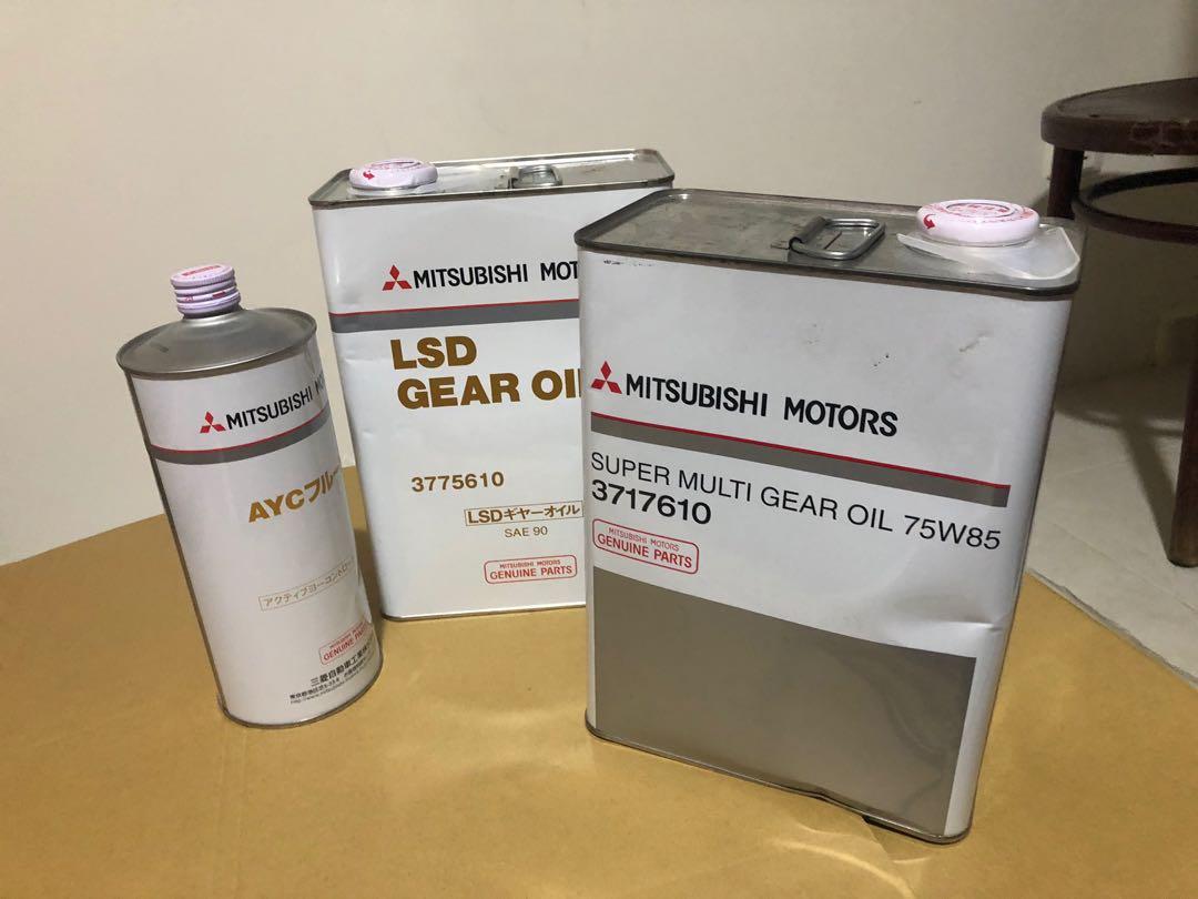 Mitsubishi Evo x transmission oil (GB/ LSD/AYC), Car Accessories