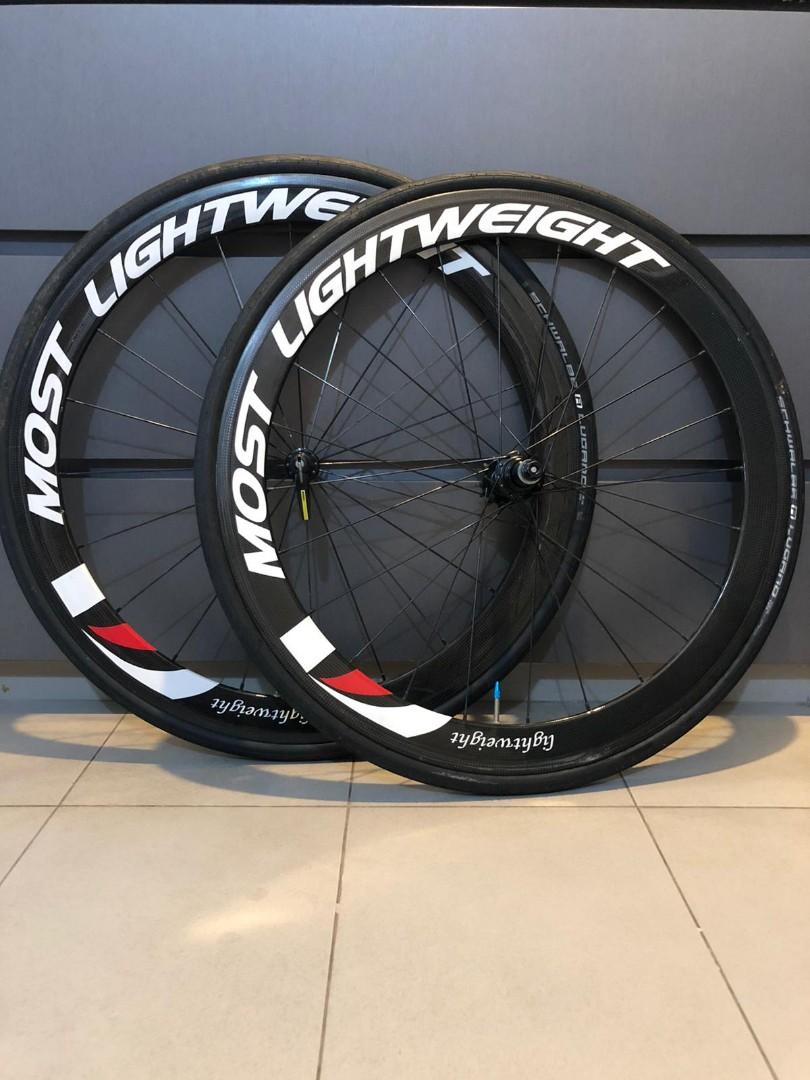 lightweight track wheelset