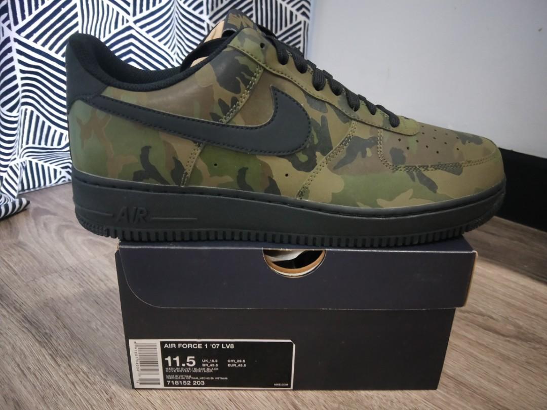 Nike air on sale force camouflage