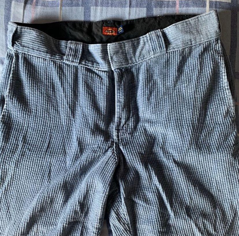 Dickies Blue Corduroy Pants/Trousers 