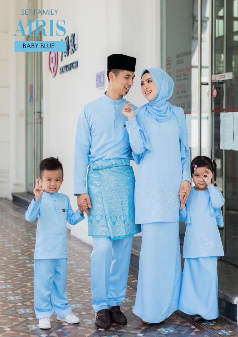 Raya 2020 Airis Set Family Baju Raya Muslimah Fashion Dresses On Carousell