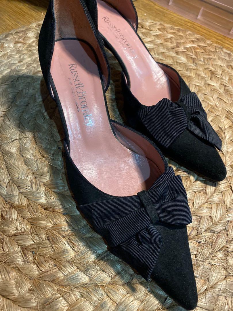 Russell and bromley kitten heels cheap