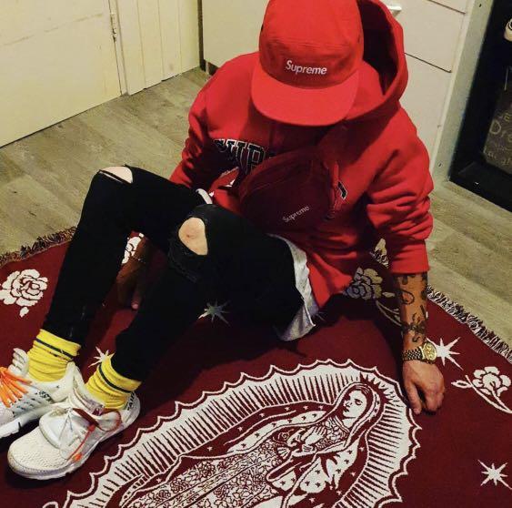 supreme virgin mary hat