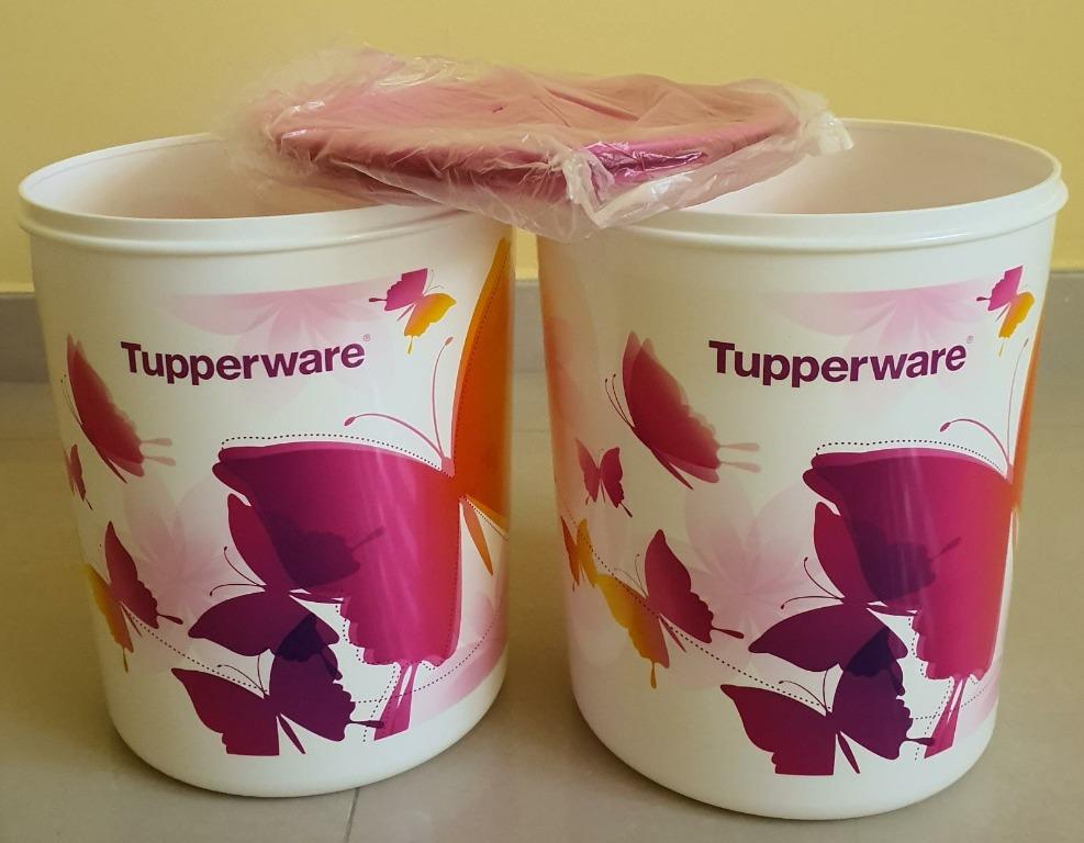 Tupperware Brand - One Touch Giant Canister 8.6L (Butterfly Series ...
