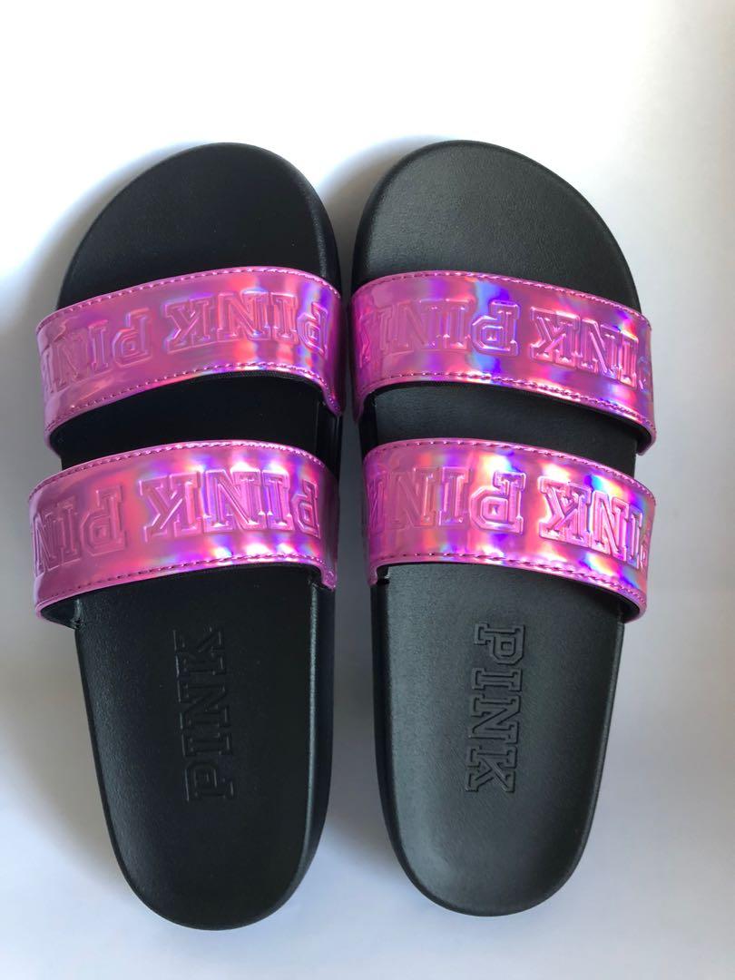 Victoria secret holographic slides store