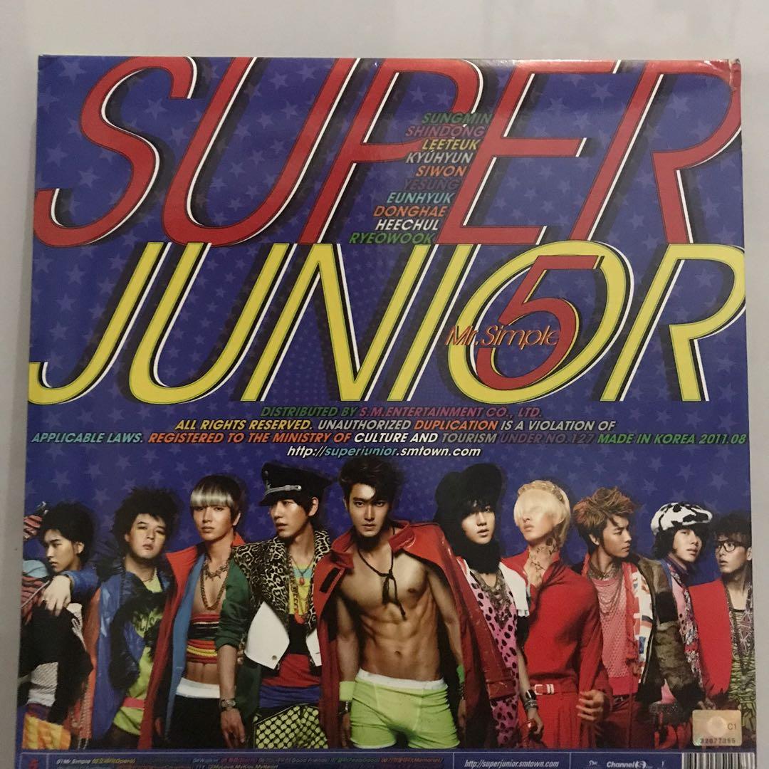 Mr.Simple」 SUPER JUNIOR ソンミンCD 韓国版 2021年激安 - K-POP・アジア