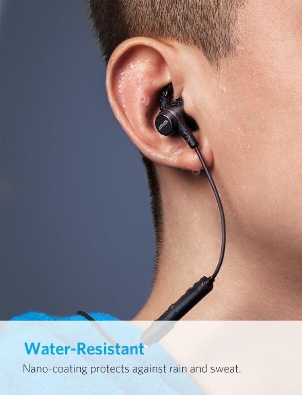 Anker SoundBuds Flow Bluetooth Headphones In Ear headphones with