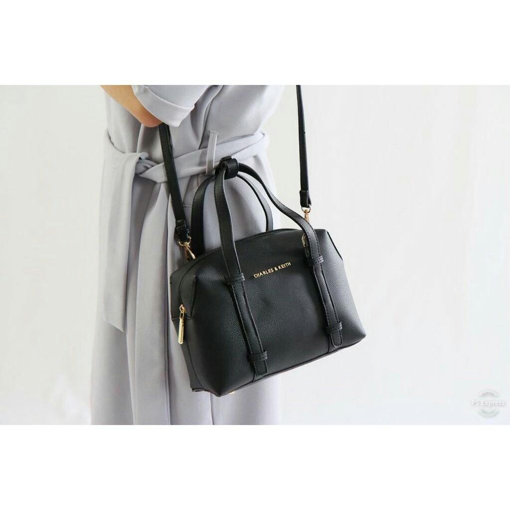 Charles and keith boston bag deals