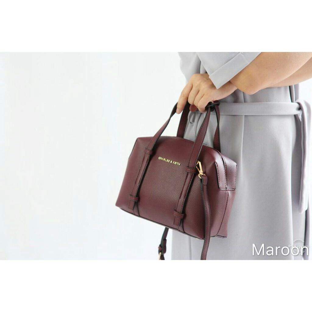 Charles Keith boston sling handbag
