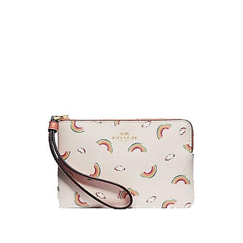 Coach Wristlet Rainbow