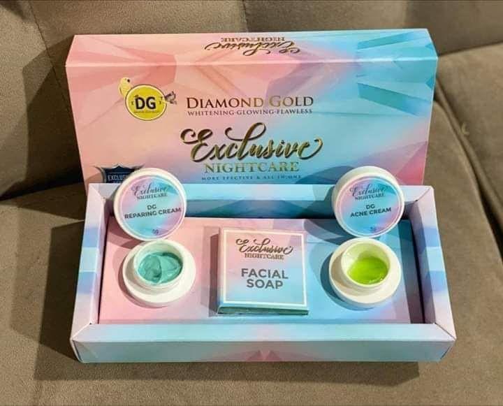 Diamond gold night care skincare Beauty Personal Care Face