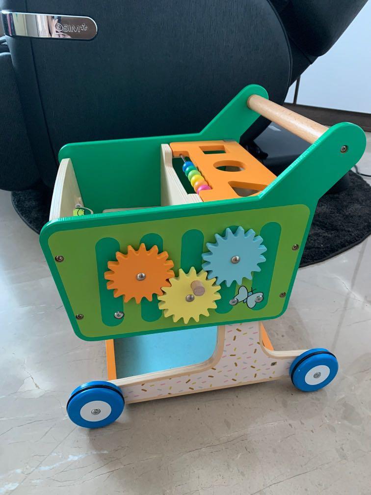 elc wooden trolley