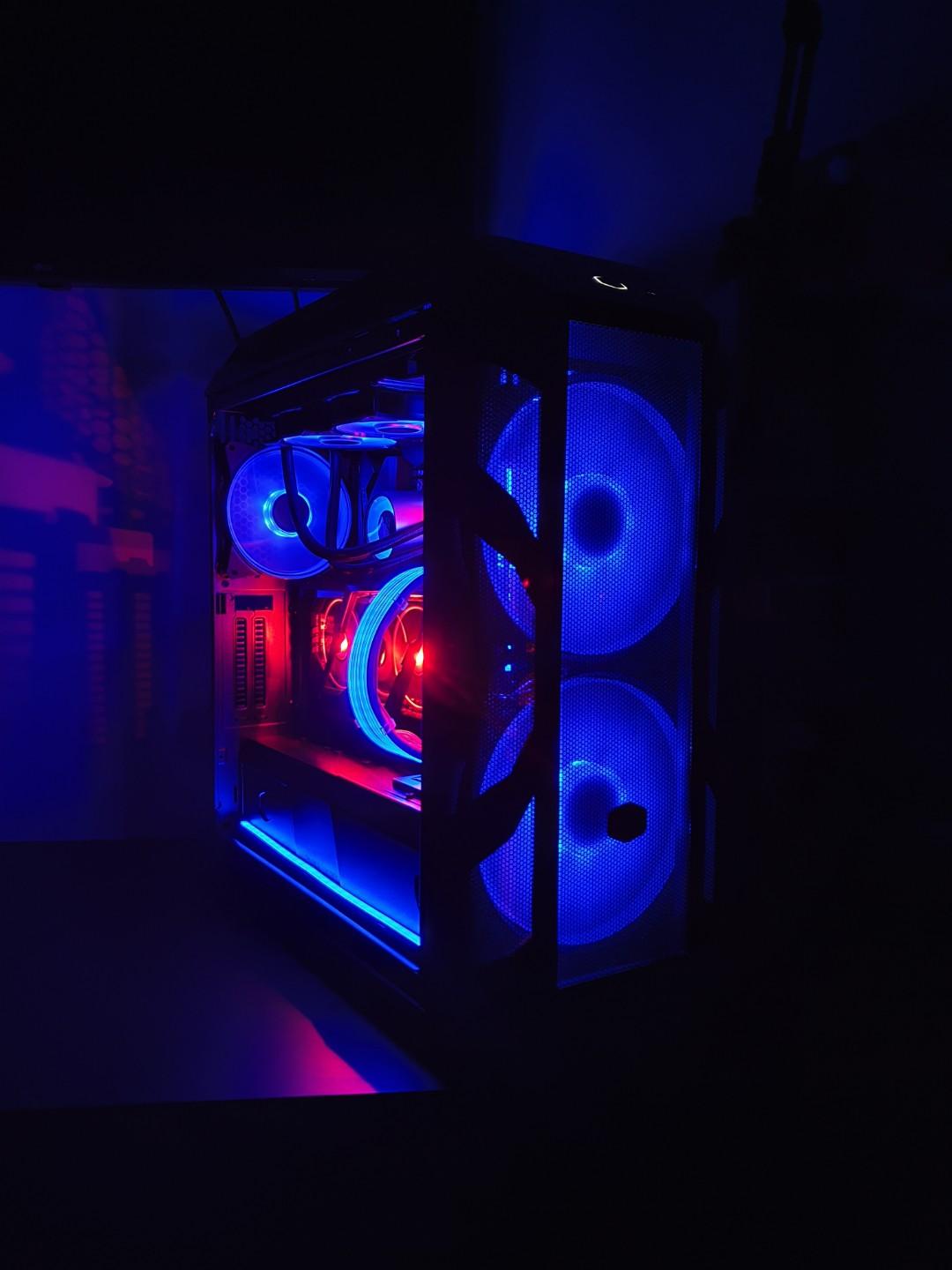 Crazy High end no compromise gaming editing pc for all your editing and